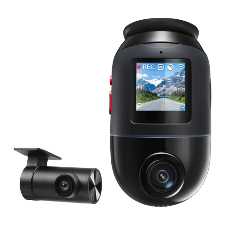 70mai Dash Cam X800 4K Omni HDR Set (Front + Rear Cameras)