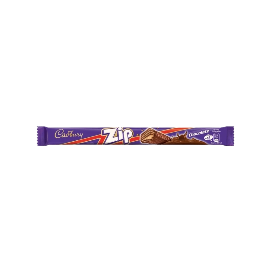 Cadbury Zip Chocolate Wafer Bar 28×32g