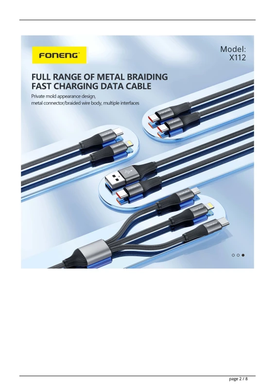 Type-C To Type-C Braided Cable