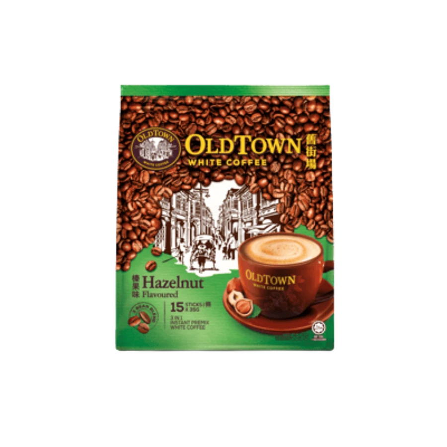 OldTown White Coffee 3-in-1 Hazelnut Flavored Instant Coffee