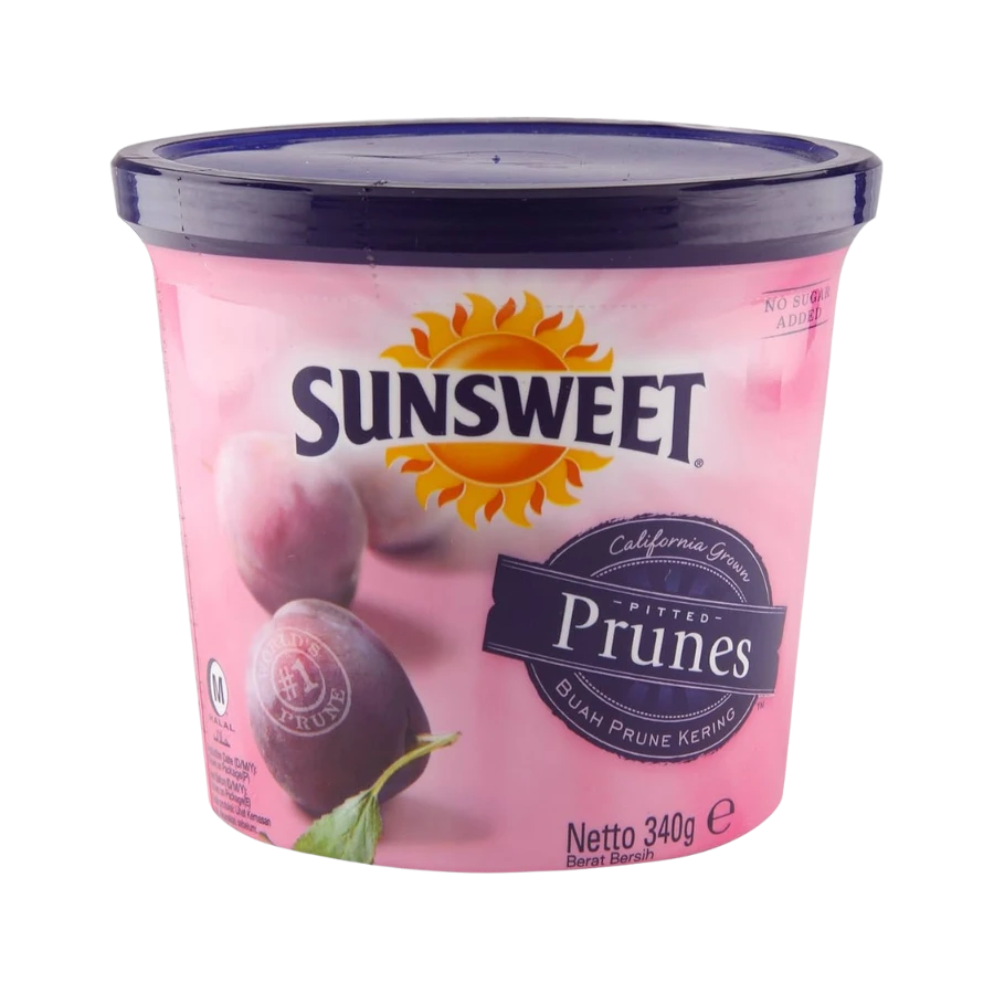 Sunsweet Amazin Prunes Pitted Dried Plums 340g Cup