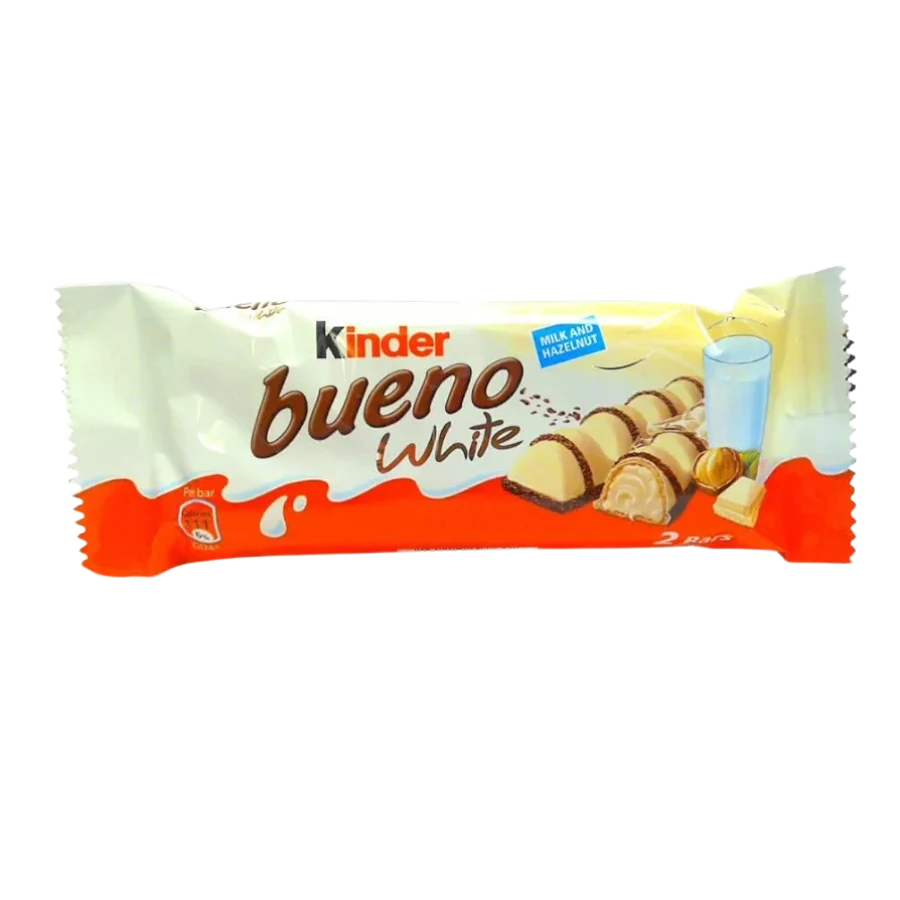 Kinder Bueno White chocolate bars 43g