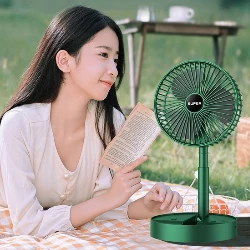 FAN Mrdin 7inch 3speed Rechargeable Foldable Fan - 2000Mah - 3 Speed