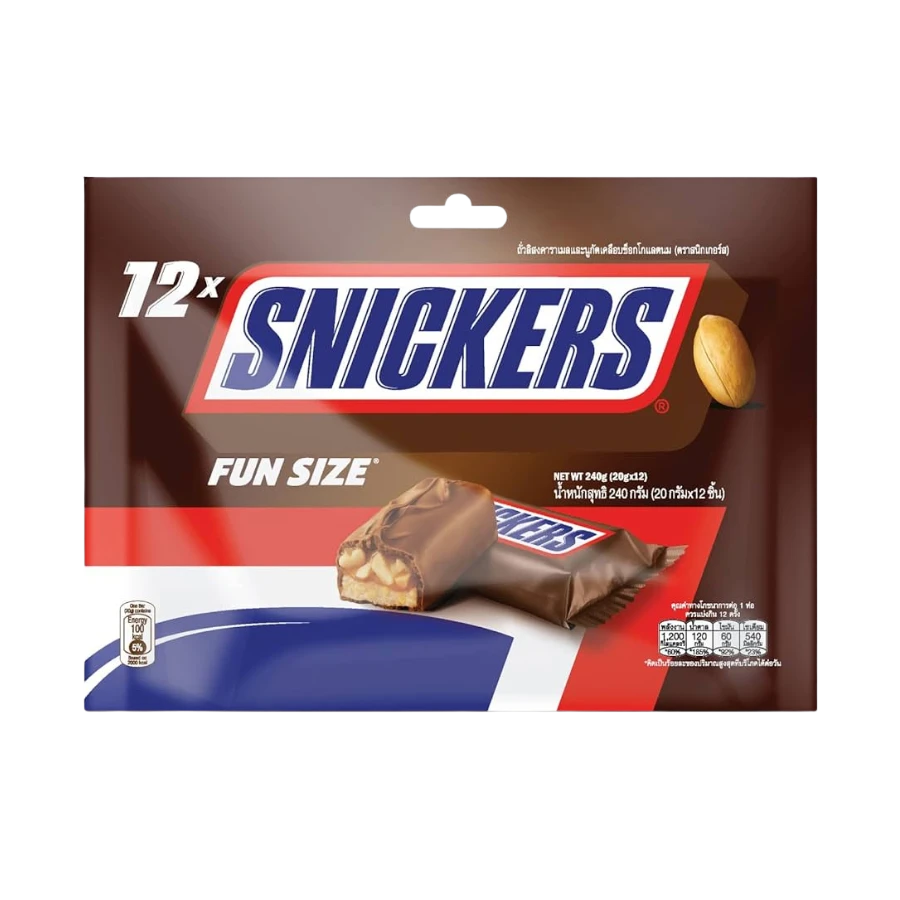 Snickers Fun Size 12 pack 240g