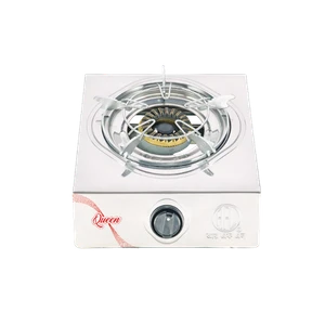 RFL Queen Single Burner LPG Gas Stove with Stainless Steel Panel