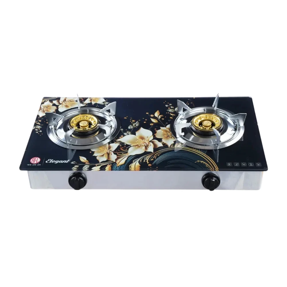 RFL Double Glass Elegant NG Gas Stove - 3D Print Design
