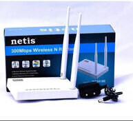 NETIS WF2419E 300MBPS WIRELESS N ROUTER 2 ANTENNA WITH 5DBI FIXED