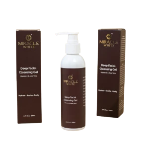 Miracle White Facial Cleansing Gel 200ml