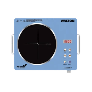Walton WIR-Heat Crown 2200W Infrared Cooker with Touch and Knob Control
