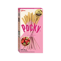 Glico Pocky Strawberry Cream Covered Biscuit Sticks 40g