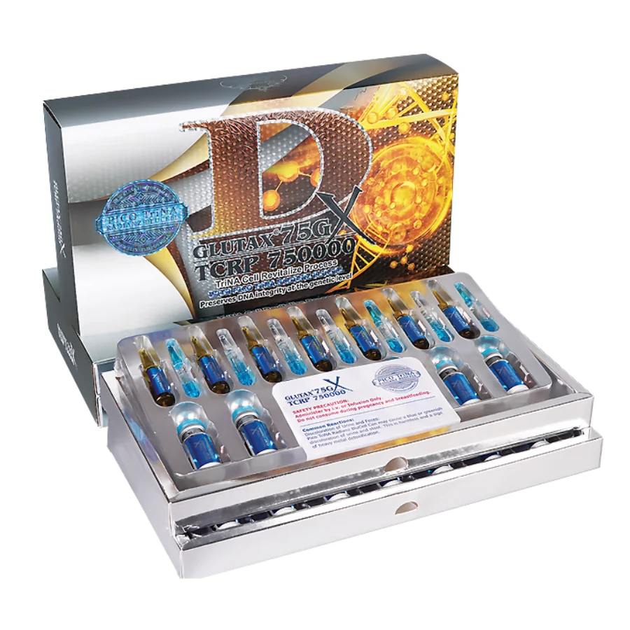 Glutax 75GX TCRP 750000 TriNA Cell Revitalize DNA Integrity